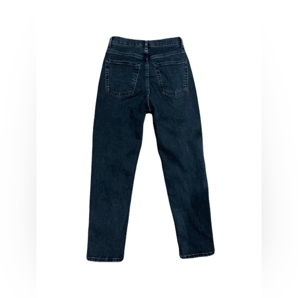 Everlane women’s size 26 High Waist Straight ankle jeans, washed black - Picture 5 of 9